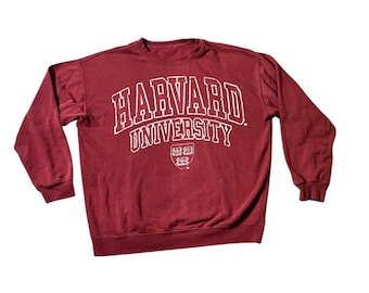 Suéter Harvard Vintage Cor Vinho Unissex Gola Redonda SEM TAMANHO