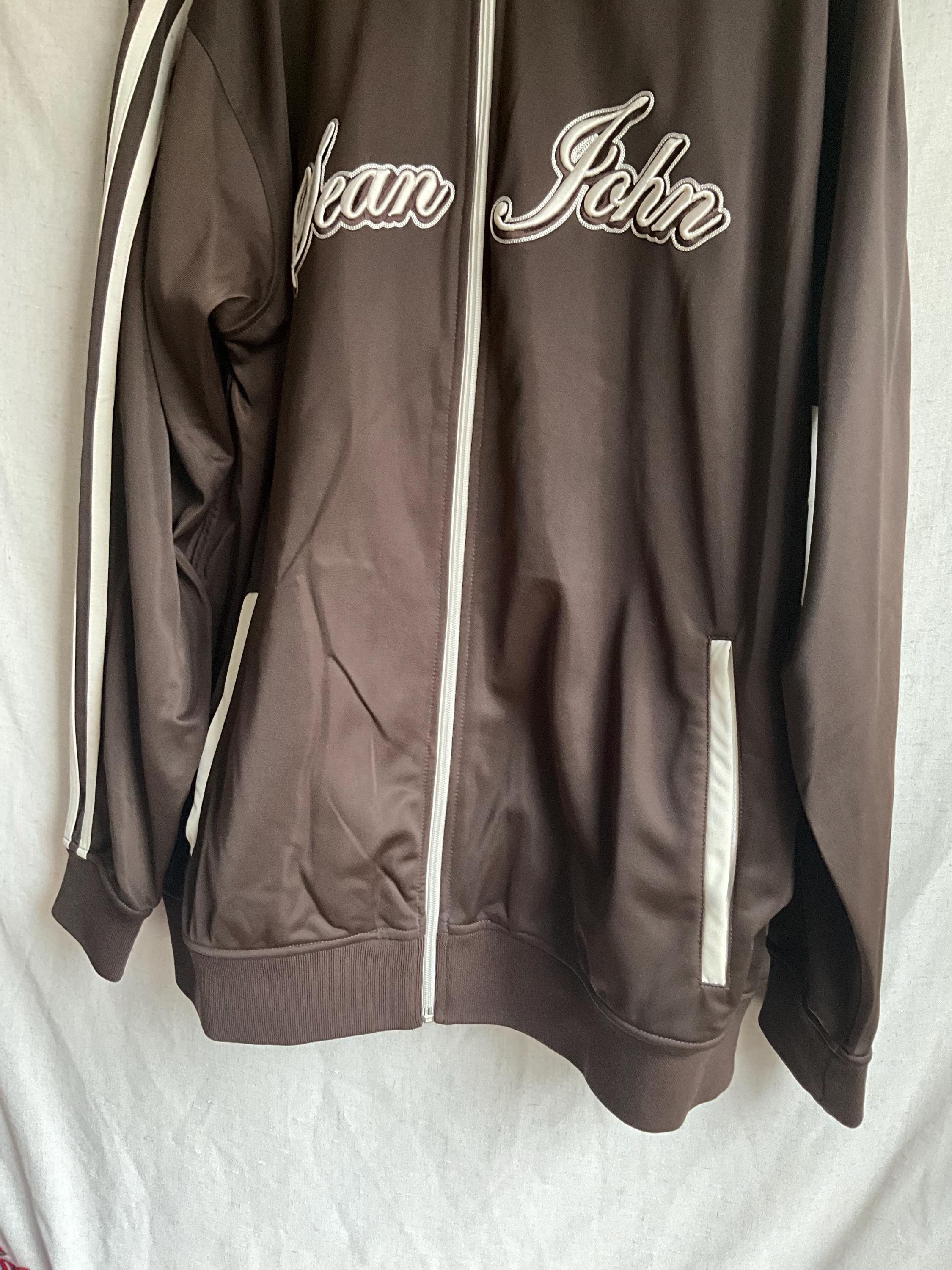 Vintage Mens Brown Sean John Zip up Jacket Size 2XL - Etsy