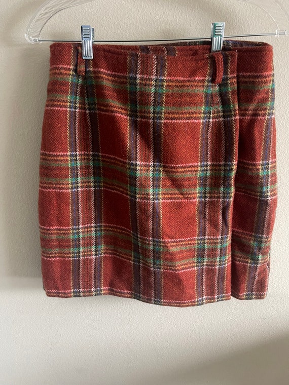 Vintage Talbots Plaid Skirt - Petite 12 - image 2
