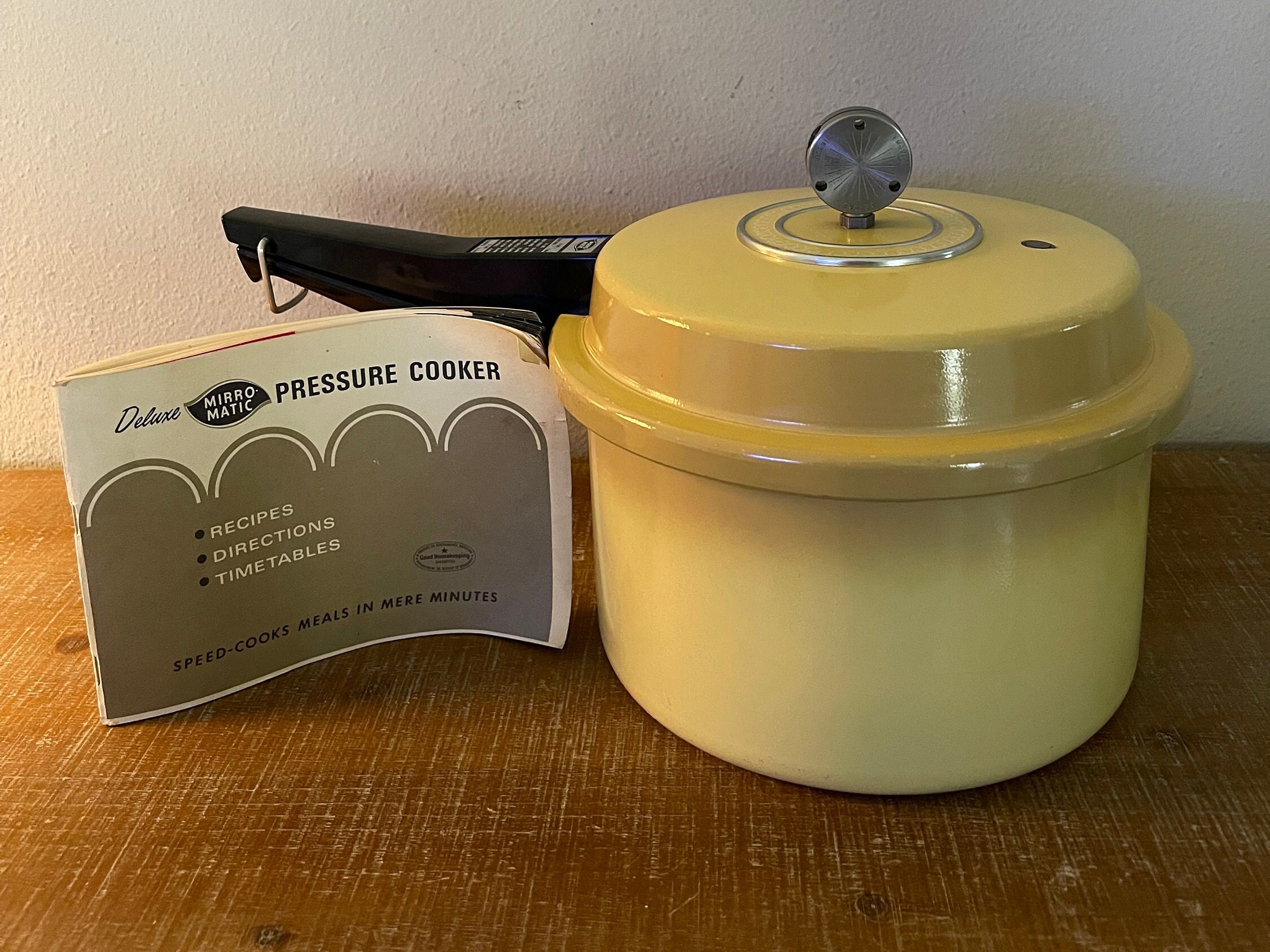 Vintage Mirro Matic Pressure Cooker With Manual - Etsy