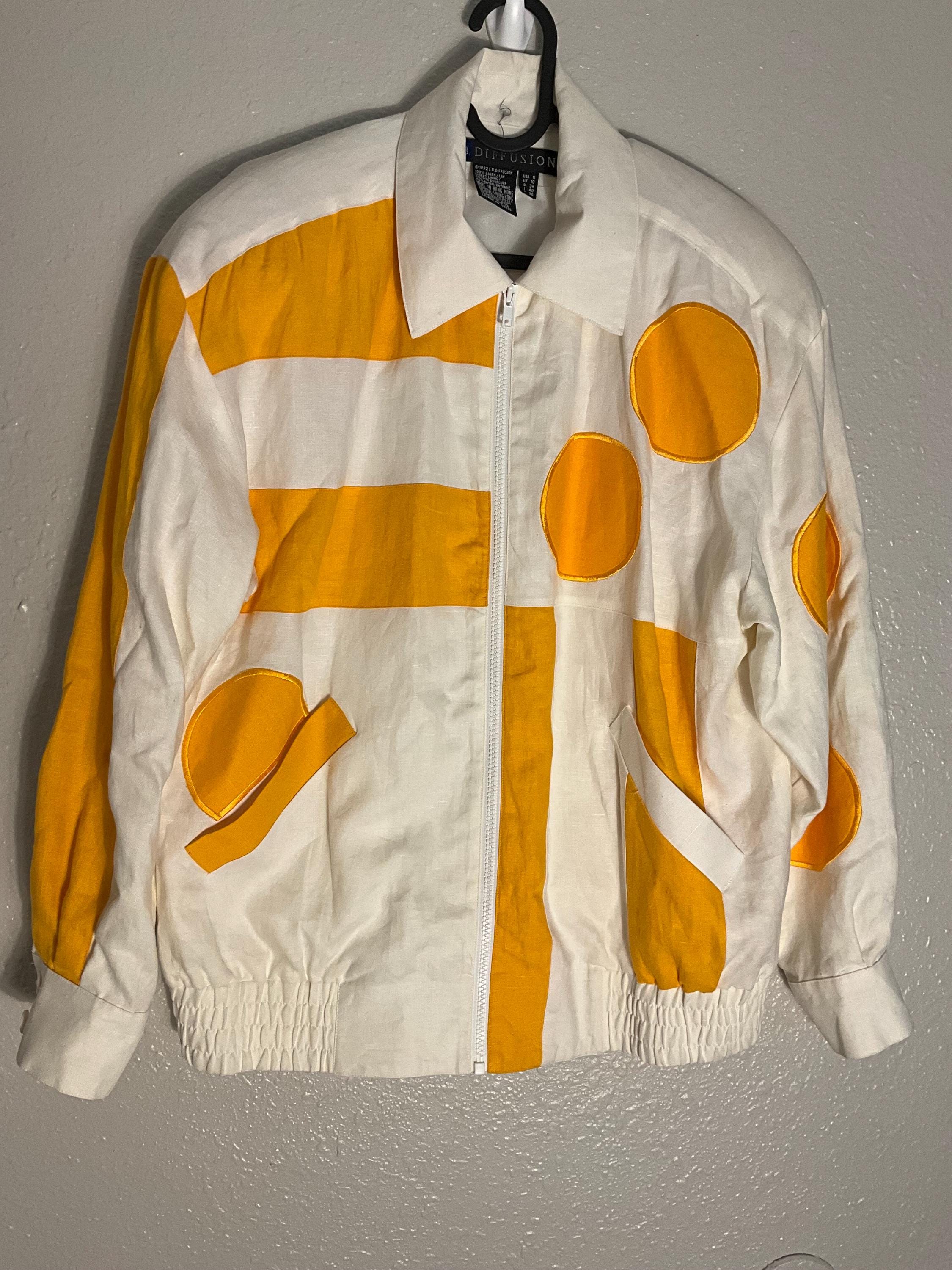 ウェア Men's Yellow and White Jacket Amazon.com: TOBTCUSDEE Light Jackets for Men Skull Jacket