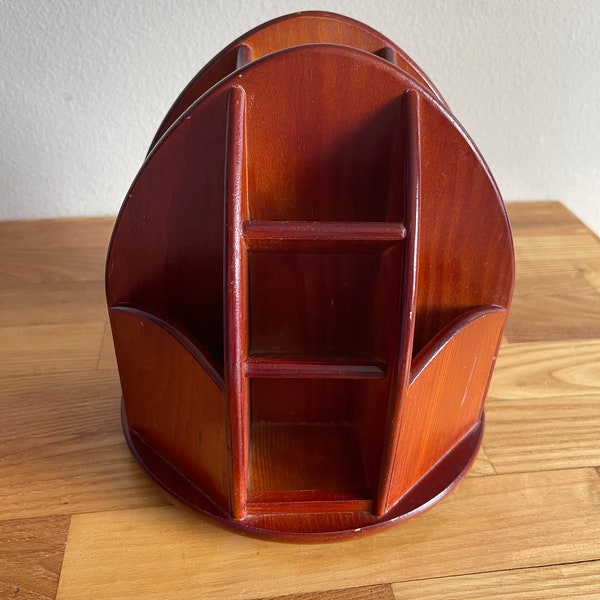 Desk Organizer Vintage Etsy