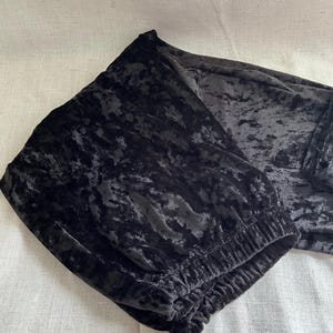 Pantaloni da donna vintage in velluto / taglia grande