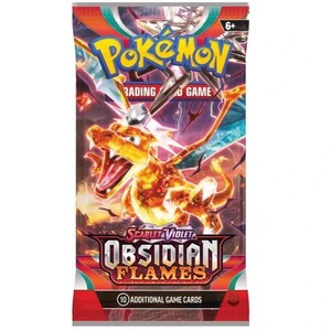 Pokemon Obsidian Flames Booster Pack!