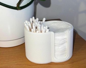 Modern Bathroom  Q-Tip and Cotton Holder Storage