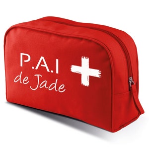 Trousse PAI à médicaments personnalisable, idéal pour le transport et le stockage des médicaments pour les enfants allergiques image 1