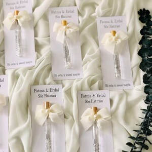Personalized Islamic Cologne Wedding Favors, Elegant Muslim Nikah Gift image 6