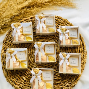 Bruiloft gunsten voor gasten in bulk, koffiegunsten, chocolade bruiloft gunsten, doos partij gunst, verlovingscadeau, lepel cadeau