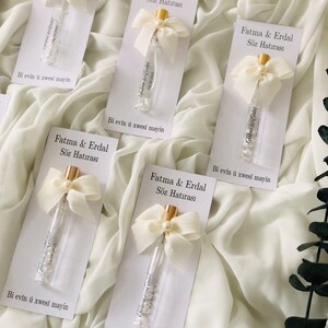 Personalized Islamic Cologne Wedding Favors, Elegant Muslim Nikah Gift image 7