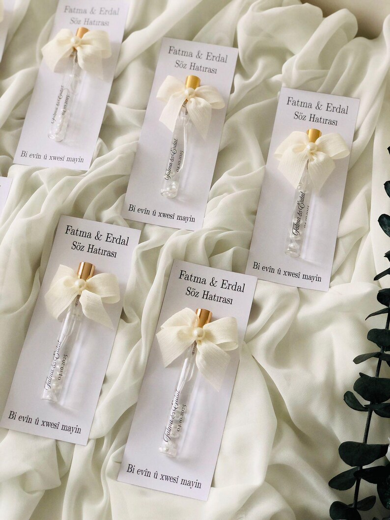 Personalized Islamic Cologne Wedding Favors, Elegant Muslim Nikah Gift image 7
