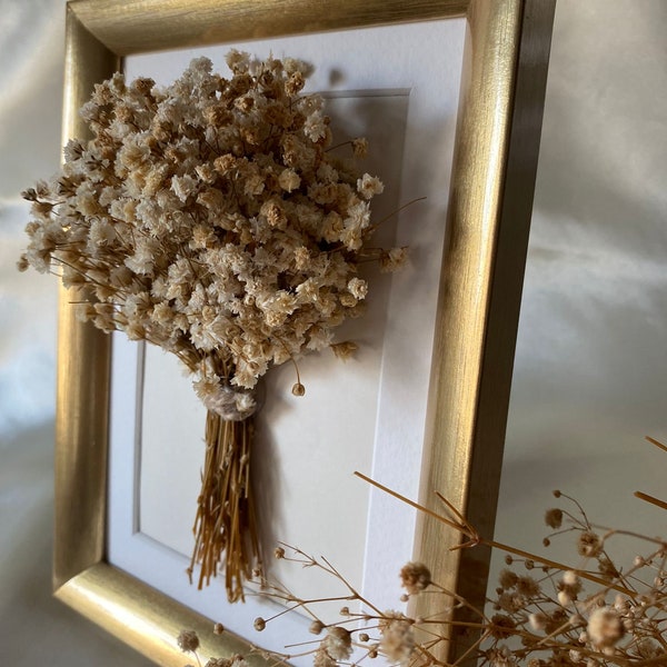Dry Flowers in Frame Etsy