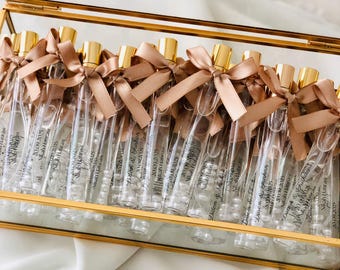 Cologne Perfume Bottle - Wedding, Engagement, Birthday, Baptism, Baby Shower Gift - Personalized Lemon Cologne