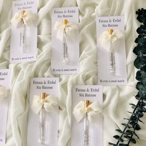 Personalized Islamic Cologne Wedding Favors, Elegant Muslim Nikah Gift image 8