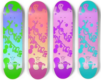day dreamers - Lava Lamp - Personalized Skateboard Deck