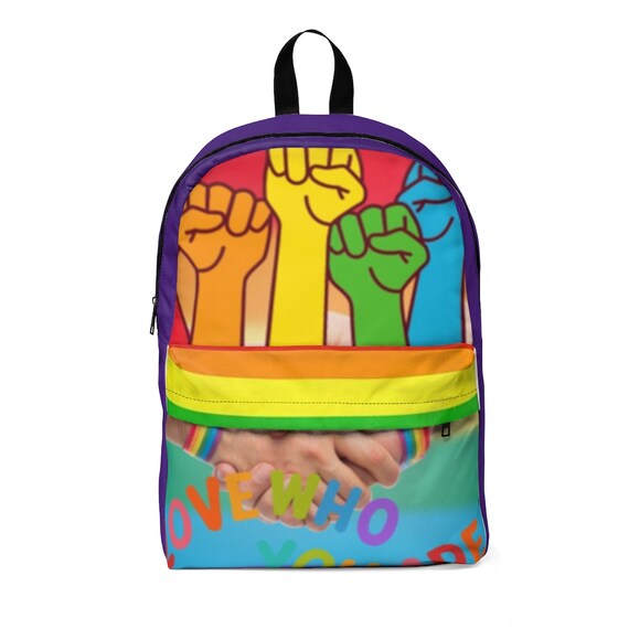 Gay Pride Backpack Gay Etsy