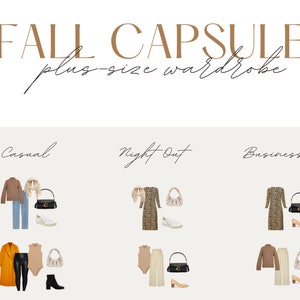 Fall 2022 Plus Size Capsule Wardrobe | Extended Sizes & Best Shops