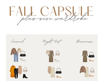Fall 2022 Plus Size Capsule Wardrobe | Extended Sizes & Best Shops