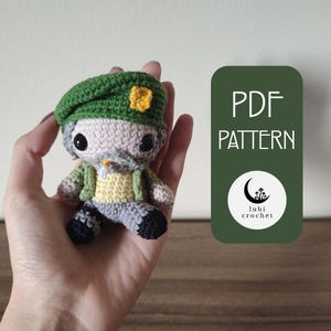 Old Soldier Amigurumi Crochet PDF PATTERN