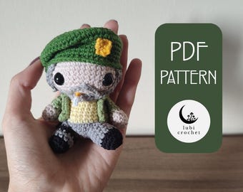 Old Soldier Amigurumi Crochet PDF PATTERN