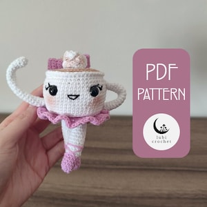 Ballerina Cappuccina Amigurumi Crochet PDF PATTERN