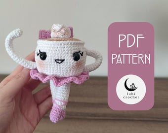 Ballerina Cappuccina Amigurumi Crochet PDF PATTERN