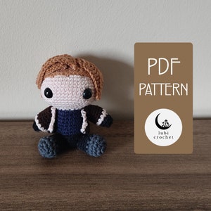 Federal Agent Amigurumi Crochet PDF PATTERN