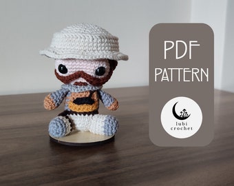 Captain Amigurumi Crochet PDF PATTERN