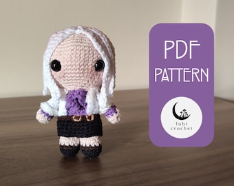 Music Producer Amigurumi Crochet PDF PATTERN