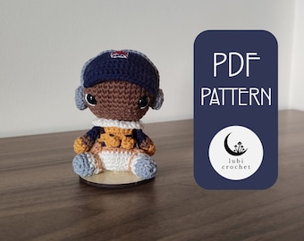 Sergeant with Cap Amigurumi Crochet PDF PATTERN