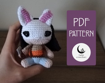 Huntress Amigurumi Crochet PDF PATTERN