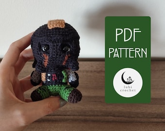 Masked Soldier Amigurumi Crochet PDF PATTERN