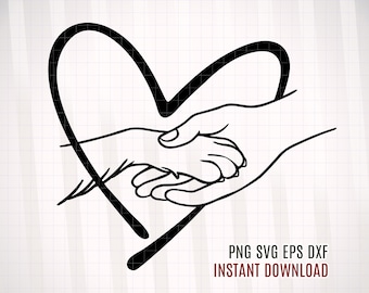 Paw and Hand SVG PNG, Paw and Hand Png, Paw Love SVG, Pet Gifts for Owners, Dog Paw Svg, Paw And Human Hand Print, Dog Paw Dog Line Art