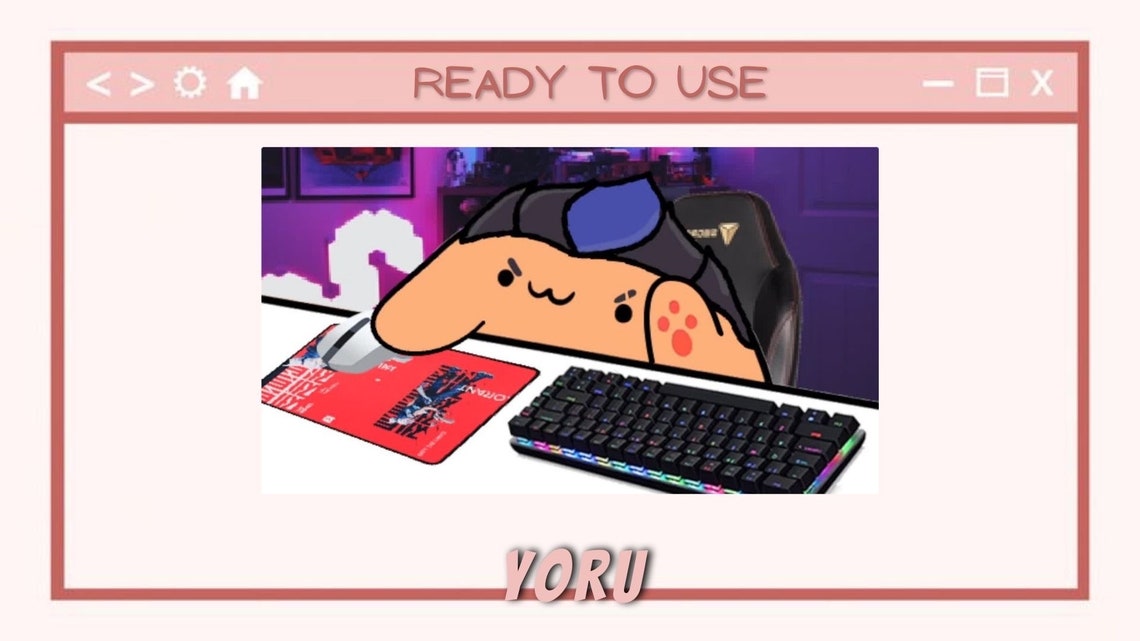 3 Valorant Bongo Cat Virtual Camera for Twitch Etsy