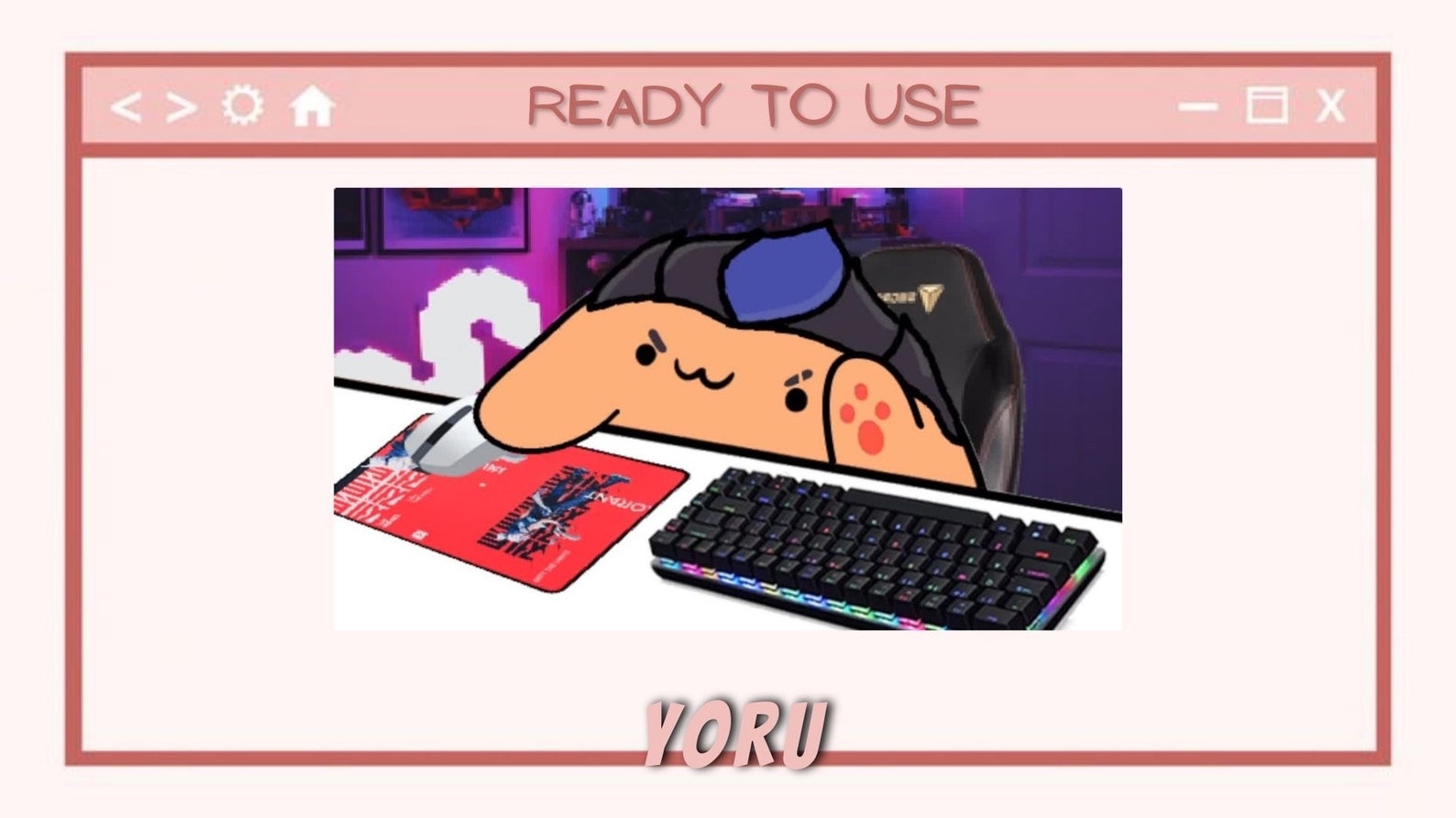 3 Valorant Bongo Cat Virtual Camera for Twitch Etsy