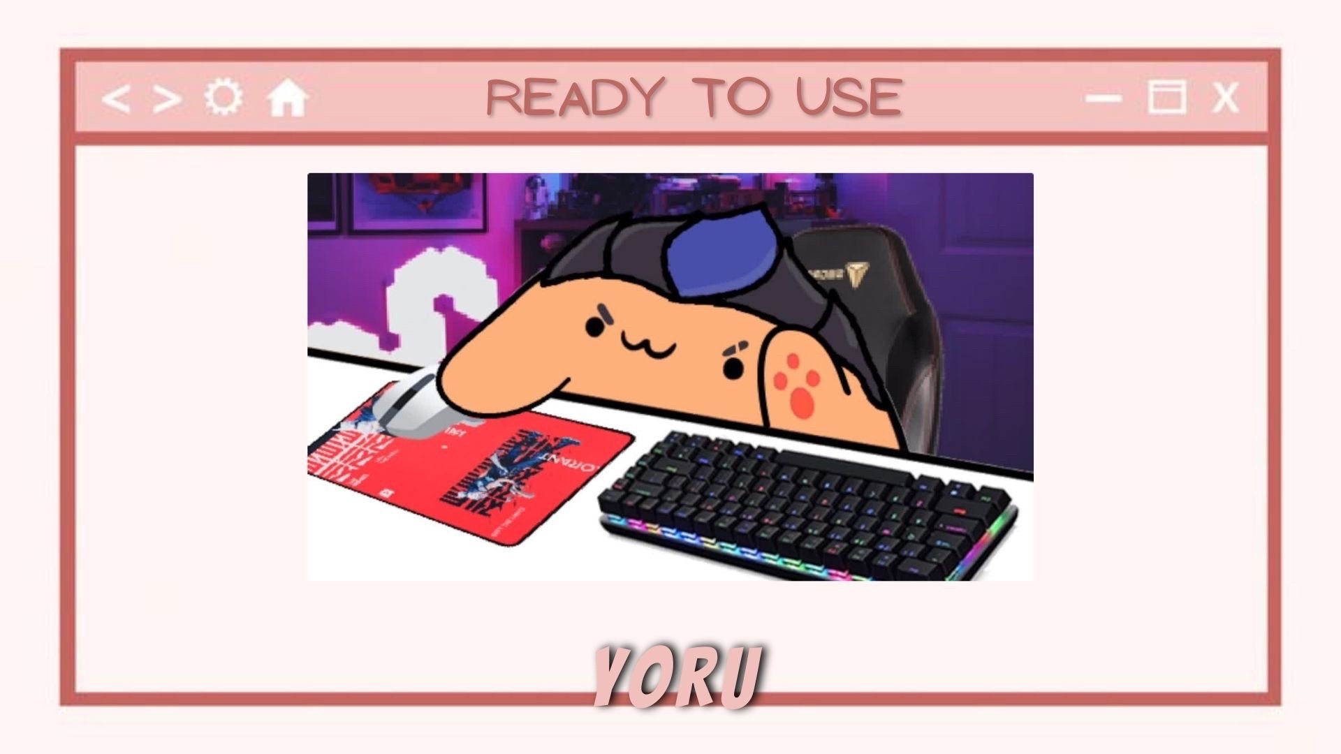 3 Valorant Bongo Cat Virtual Camera for Twitch Etsy Finland