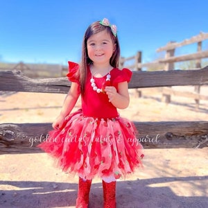 Chica fresa tutu Etsy Espana