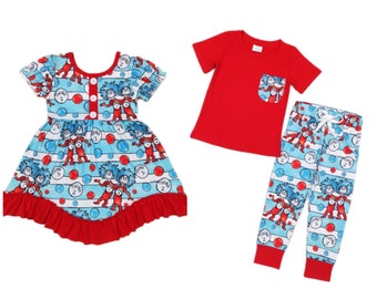 Dr Seuss Read Across America Outfit and Dress