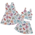 Character Coquette Bows Activewear Skirt Shorts Dress Theme Park Summer Set Outfit PRE ORDER