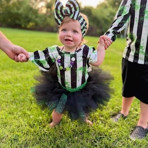 Beetle Striped Halloween Leotards, tops onesies