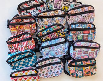 Barnens magväska med bälte, temaparkväska