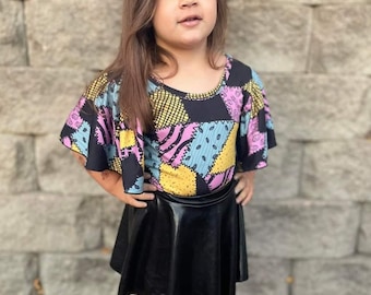 Mallas, tops y monos de Halloween de Sally