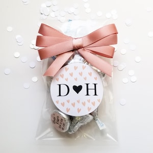 Custom Wedding Sticker, Initials Wedding Stickers, Wedding Favor Sticker, Wedding Labels Personalized