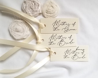 Personalized Tags, Mother of the Bride, Wedding Party Tags, Plate Names, Gift Tags, Hanger Tags, Custom Tags, Bridesmaids Tags