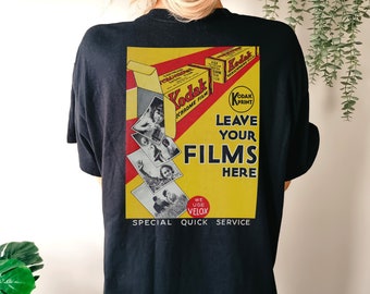 Vintage Kodak Shirt, Kodak Kamera Shirt, Frauen Retro Shirts, Film Kamera, Vintage Kamera Shirts, Fotografie Shirt, Fotograf Geschenk