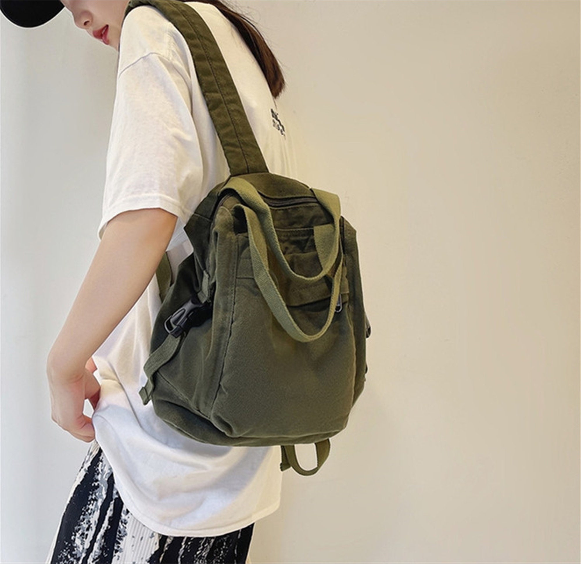 Large Capacity Travel Canvas Backpack large Capacity - Etsy