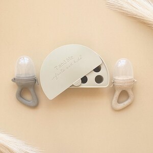 3pc Baby Popsicle Maker Set, Popsicle Mold with Silicone Baby Food Feeder, Self-Feeding Teether, Baby Shower Gift, Baby Gift, New Mom Gift