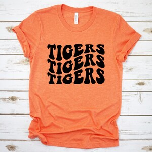 Tigers Spirit T-Shirt, Tigers Pride, Tigers Football, Tigers T- Shirts, Go Tigers, Tigers Mascot