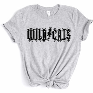 Wildcat Spirit T-Shirt, Wildcat Pride, Wildcat Football, Wildcat Spirit Tee, Go Wildcats