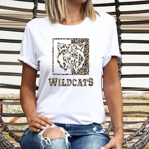 Wildcat Spirit T-Shirt, Wildcat Pride, Wildcat Football, Wildcat Spirit Tee, Go Wildcats