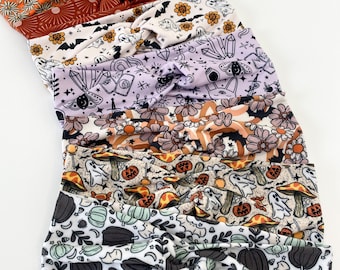 Twist Headbands For Women | Spooky Headbands | Boho Headbands | Custom Headbands | Workout Headbands